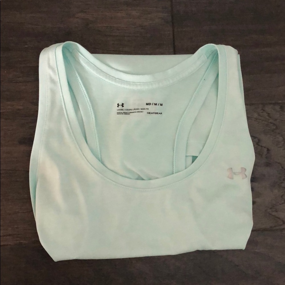 Under armour heat gear racer back